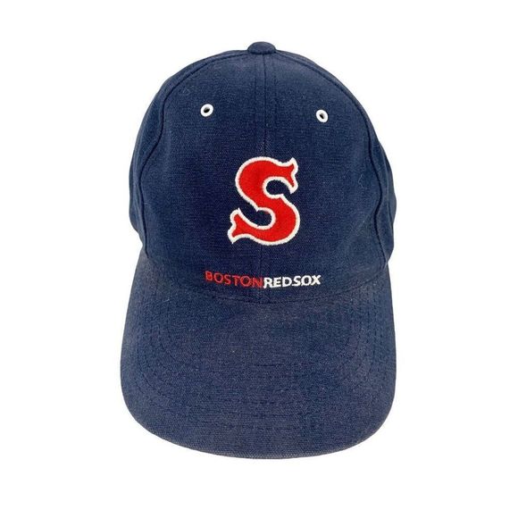 Fan Favorite Other - Boston Red Sox Hat Cap Strap Back Adjustable Blue One Size Fan Favorite Dad